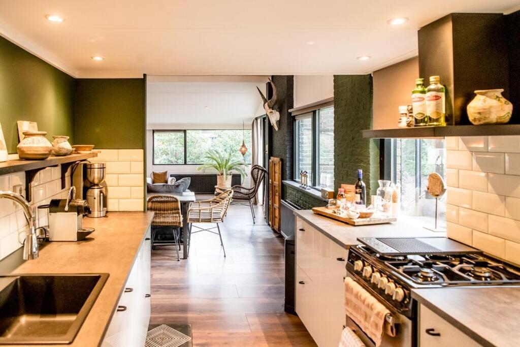 Boutique Bungalow 2 Met Sauna, Hottub En Boskas Rheezerveen ภายนอก รูปภาพ